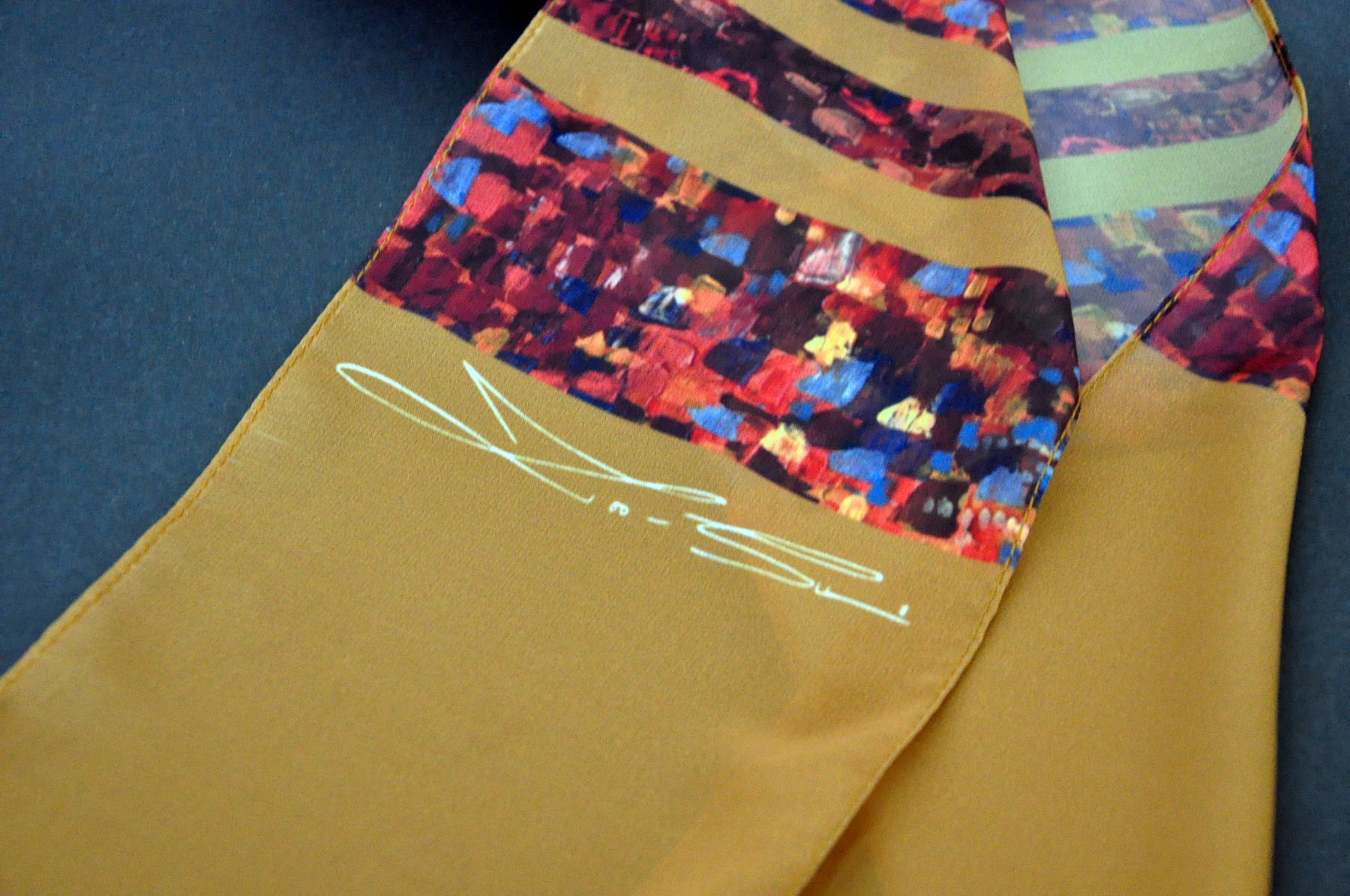 The World is my Canvas - On My Way Series (Yellow Ochre)