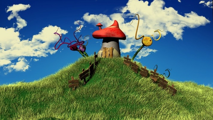 Montana Jade - 3D Cartoon. quick concept. Environment