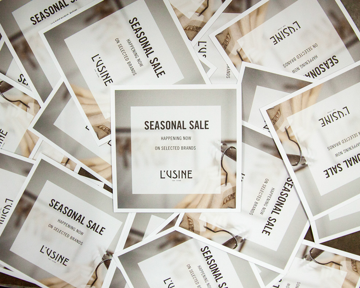 Cam-Anh Luong - Sale flyers, 2014