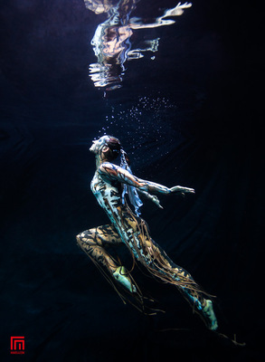 Dubai Photographer underwater, fashion, commercial, corporate, wedding - Underwater edytorial for Art Color Ballet