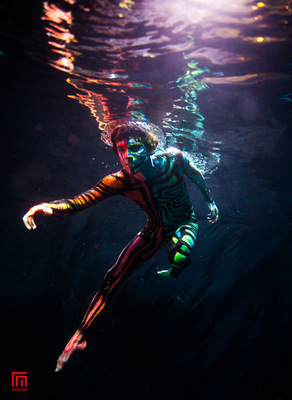 Dubai Photographer underwater, fashion, commercial, corporate, wedding - Underwater edytorial for Art Color Ballet