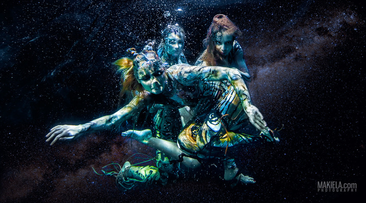 Dubai Photographer underwater, fashion, commercial, corporate, wedding - Underwater edytorial for Art Color Ballet