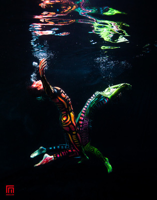 Dubai Photographer underwater, fashion, commercial, corporate, wedding - Underwater edytorial for Art Color Ballet