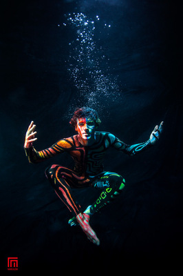 Dubai Photographer underwater, fashion, commercial, corporate, wedding - Underwater edytorial for Art Color Ballet