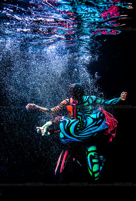 Dubai Photographer underwater, fashion, commercial, corporate, wedding - Underwater edytorial for Art Color Ballet
