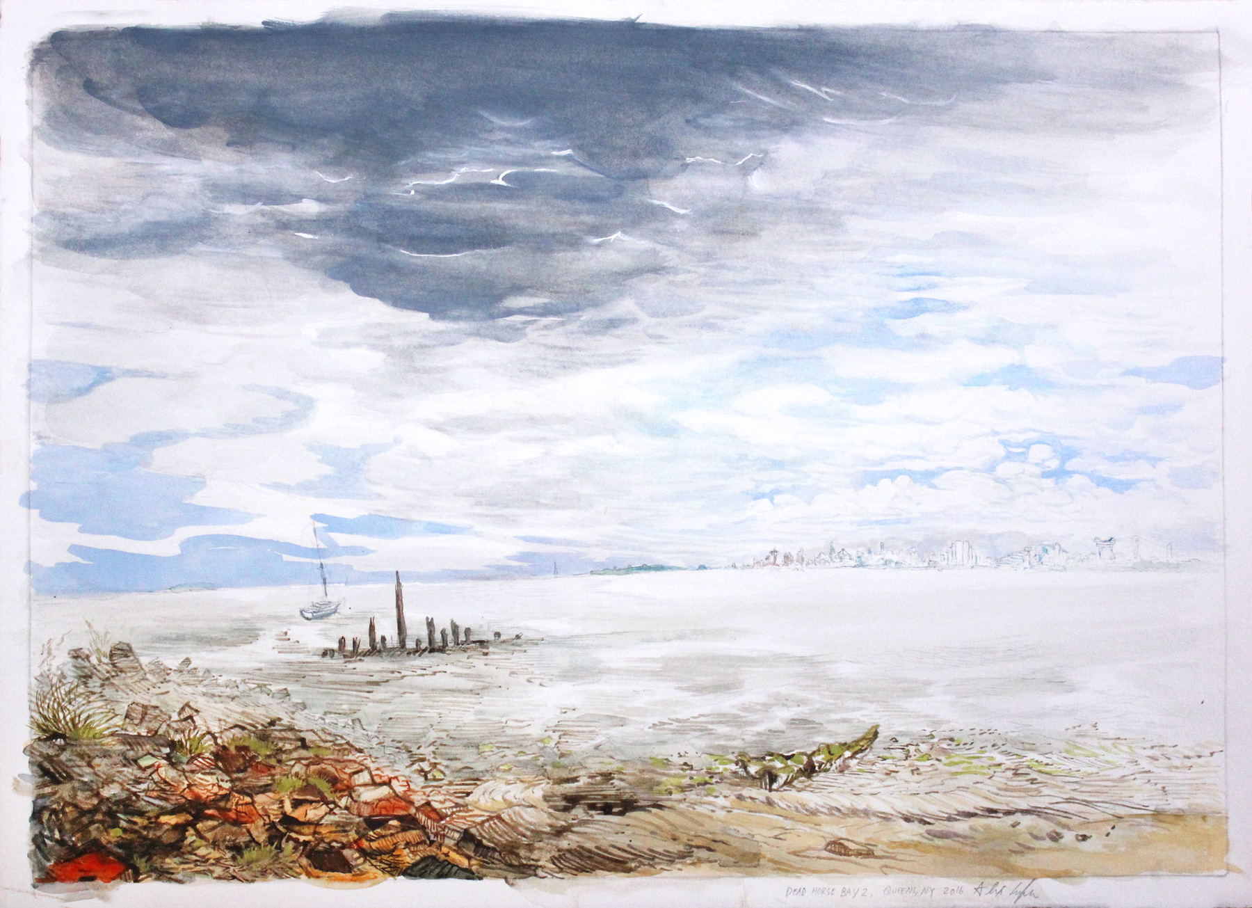 Alex Confer - Dead Horse Bay, 2016