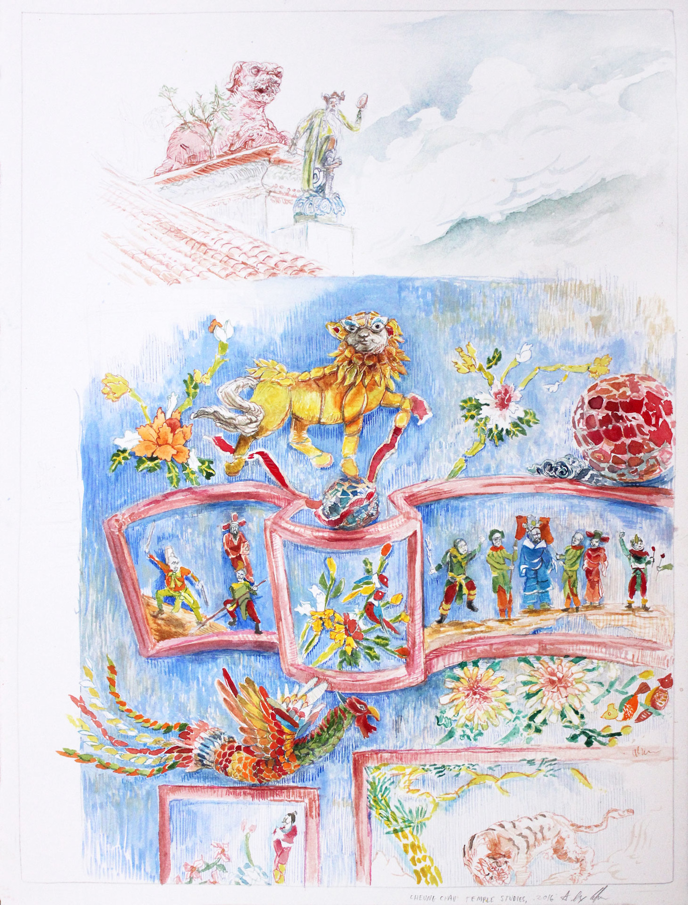 Alex Confer - Cheung Chau Temple: Studies