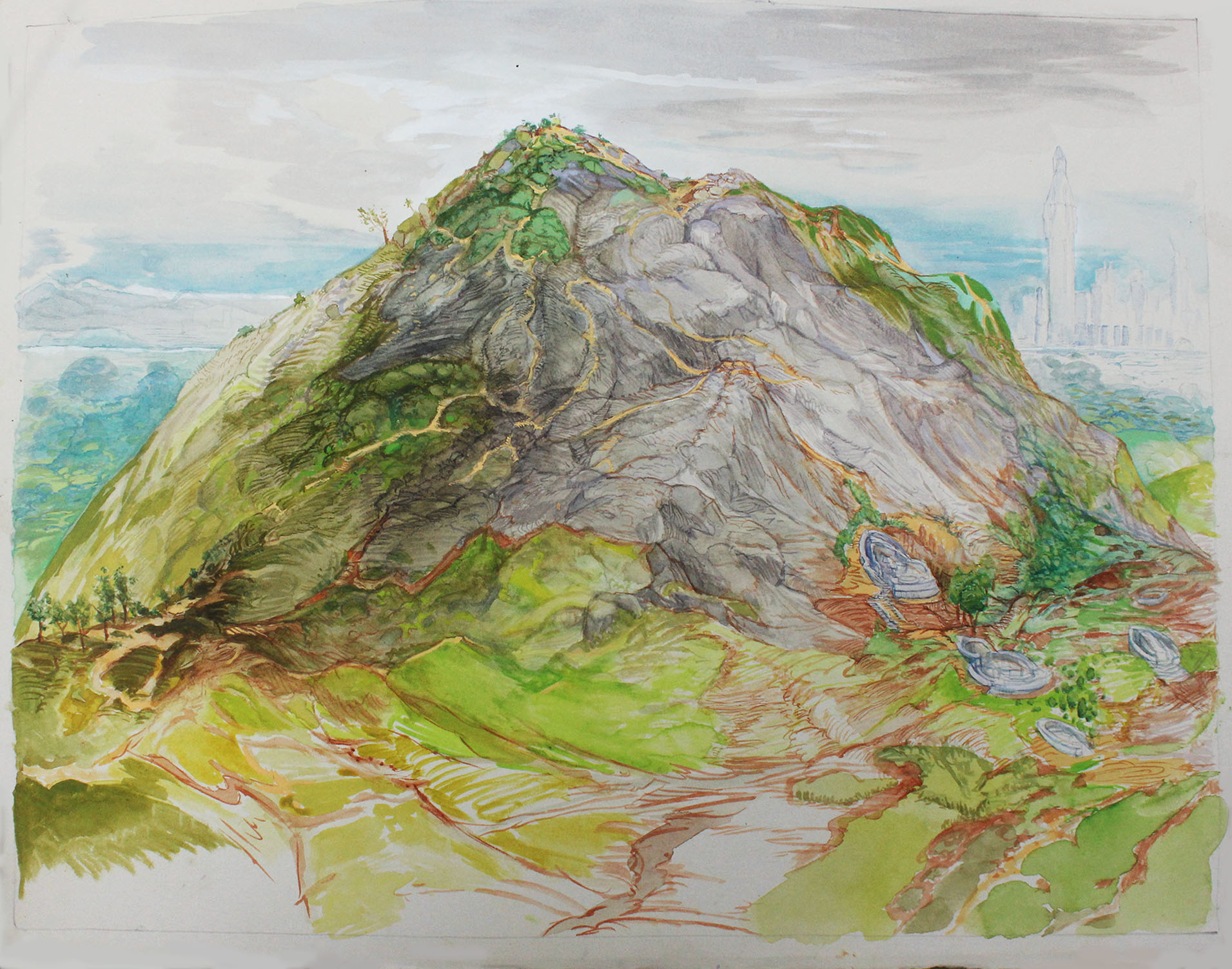 Alex Confer - Wang Chau Hill, 2017