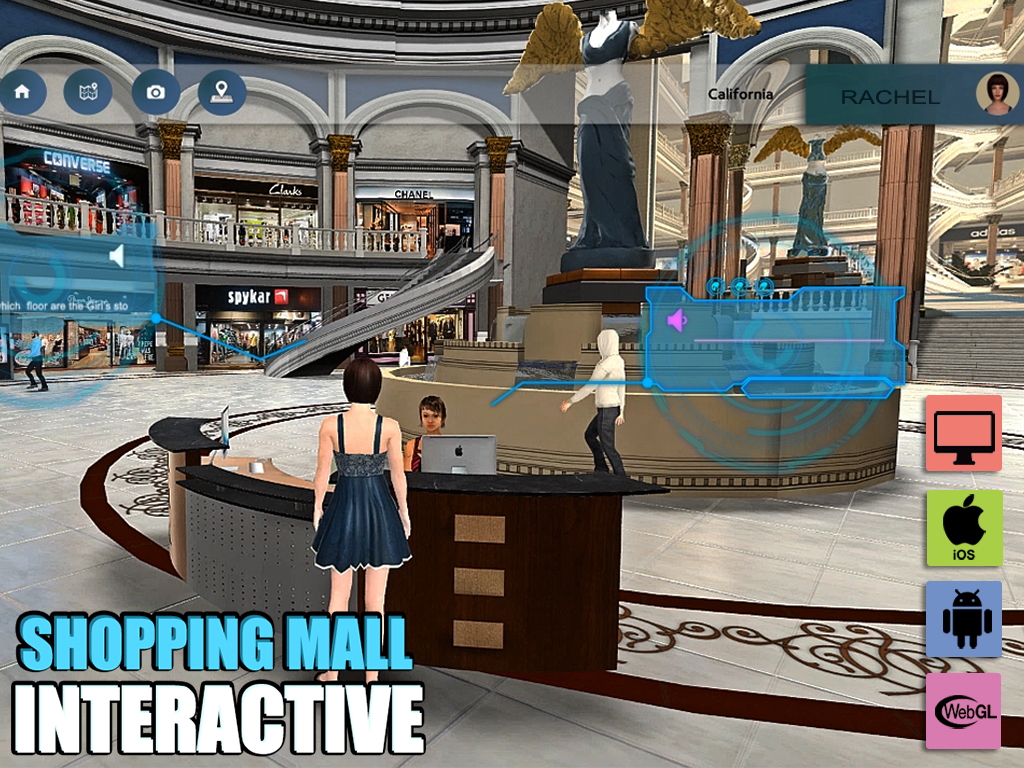 Yantram Studio - A Virtual Shopping Mall Application for Web, Mobile & Desktop by Yantram Virtual Reality Studio, Denton – Texas